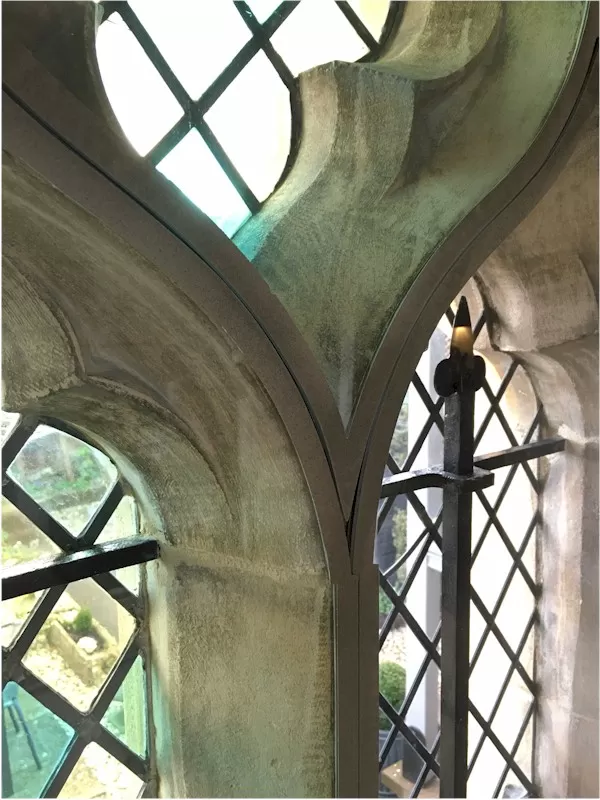 Extraglaze Secondary Glazing - Colour matching on stone Extraglaze Secondary Glazing - Colour matching on stone